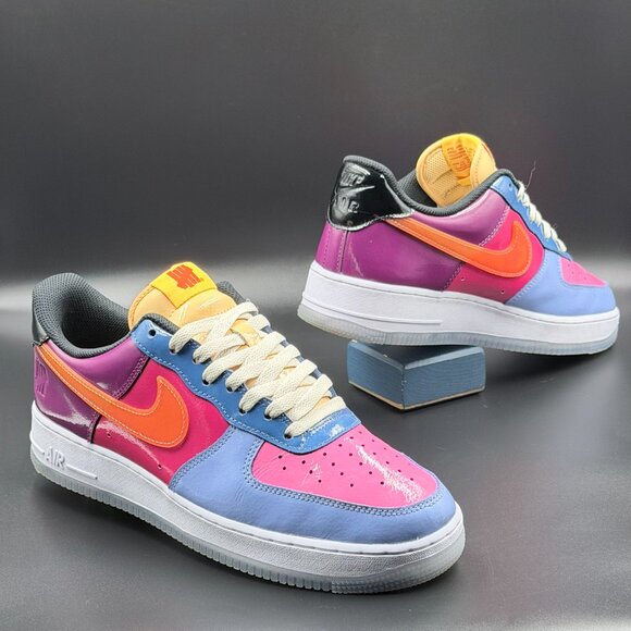 Nike Undefeated x Nike Air Force 1 Low 'Total Orange' - Picture 5 of 9